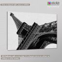 Canvas print Eiffel tower, side