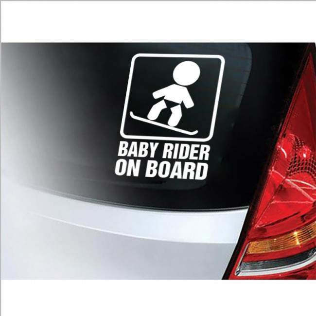 Baby car sticker Baby rider on Board 