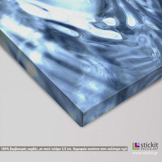 Canvas print Water drops, detail