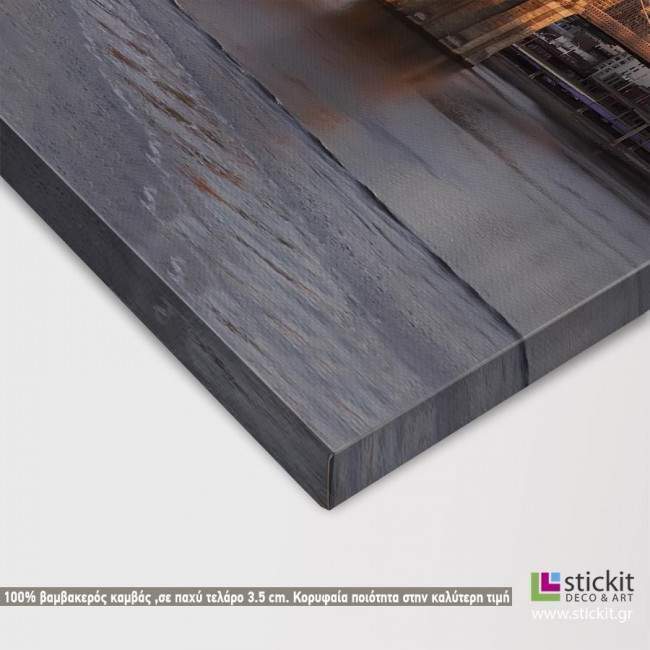 Canvas printNew York, New York sunrise, detail