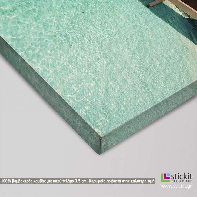 Canvas print Exotic beach, detail