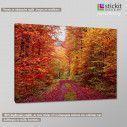 Canvas print Autumn colors, side