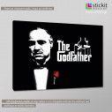 Canvas print The godfather, side