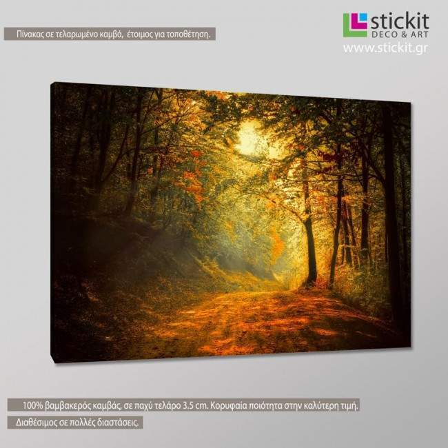Canvas print  Forest memories, side