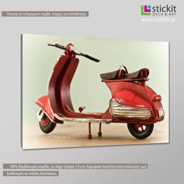 Canvas print Vespa memories 2