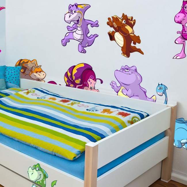 Kids wall stickers The Dinosaur Dance