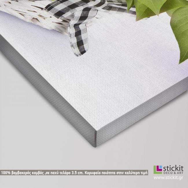 Canvas print Lilac flowers, detail