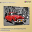 Πίνακας σε καμβά Αβάνα αυτοκίνητα, Havana cars, κοντινό