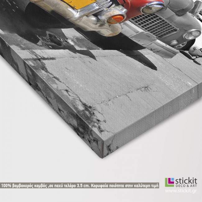 Canvas print Havana cars, detail