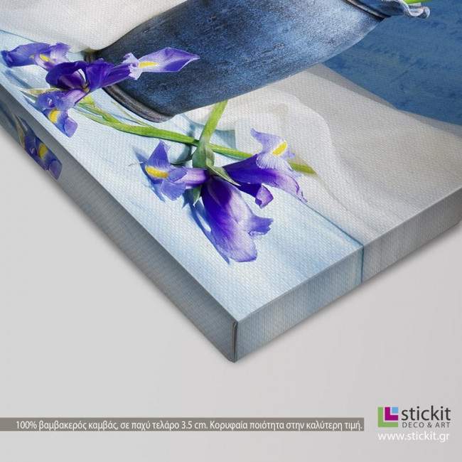 Canvas print Summer flowers III, detail