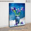 Canvas print Summer flowers III, side