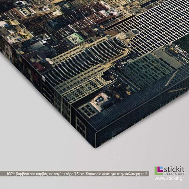 Canvas printNew York, Manhattan & The Empire State building, detail