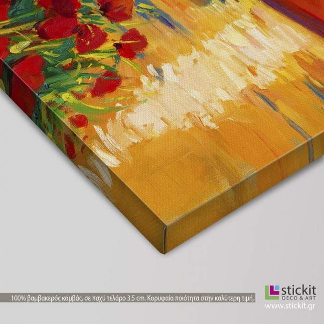 Blooming sunset, πίνακας σε καμβά, λεπτομέρεια