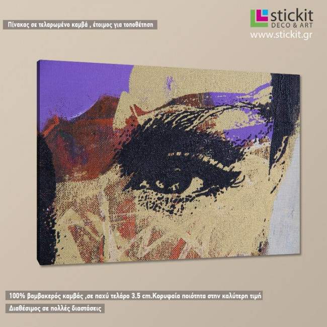 Canvas print Look at me, side