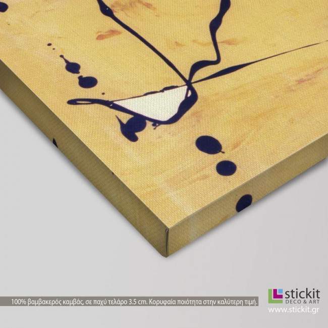 Canvas print Autumn dance abstract, detail