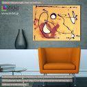 Canvas print Autumn dance abstract