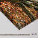 Canvas print Autumn waterfall, detail
