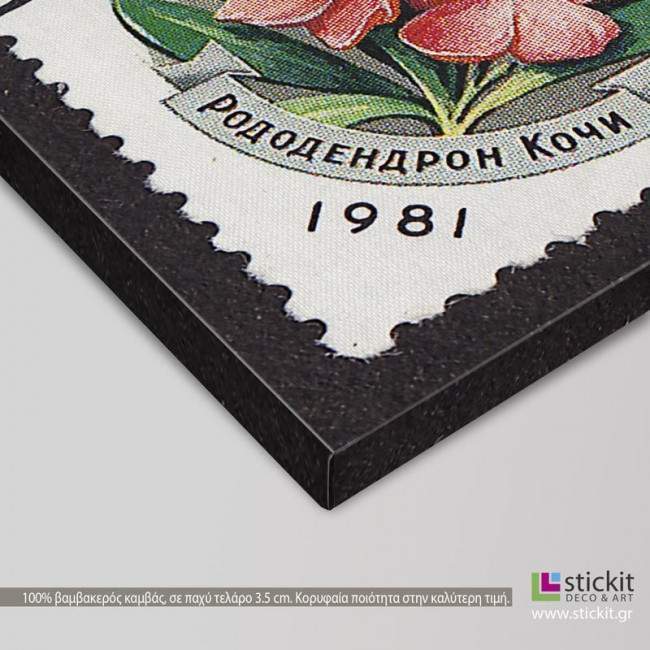 Canvas print Stamp tree, detail