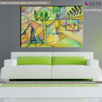Canvas print Greek landscape