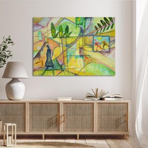 Canvas print Greek landscape Framed canvas View 1 2