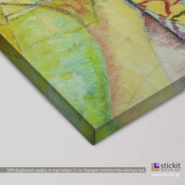 Canvas print Greek landscape, detail