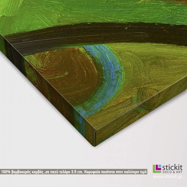 Canvas print Abstract painting III, detail