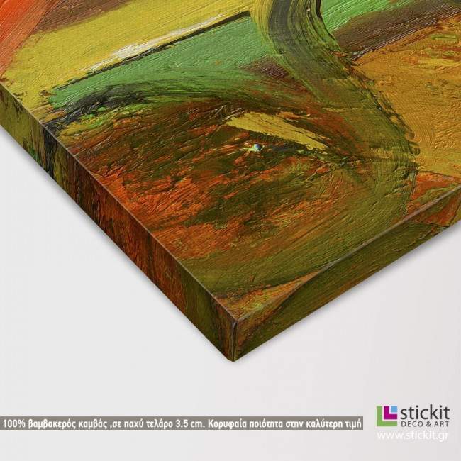 Canvas print Abstract painting IV, detail