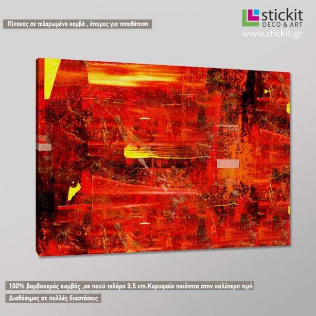 Canvas print Abstract patterns III, side