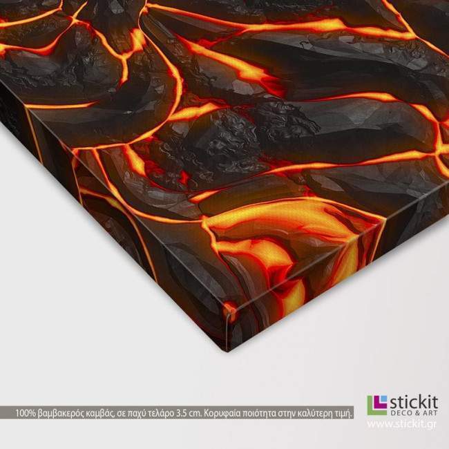 Canvas print Genesis, detail