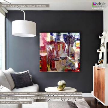 Canvas print Abstract painting VI