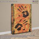 Canvas print Cave painting, side