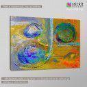 Canvas print Abstract patterns V, side
