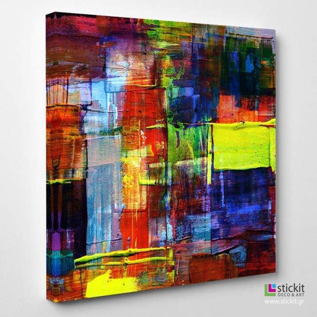 Canvas print Abstract patterns IV, side