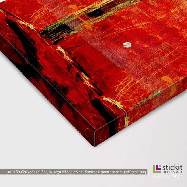 Canvas print Vase of flower, detail