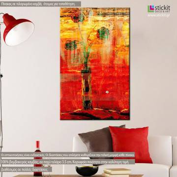 Canvas print Vase of flower