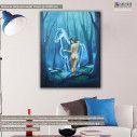 Canvas print Horse goddess
