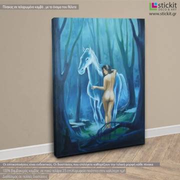 Canvas print Horse goddess View 1 2