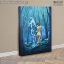 Canvas print Horse goddess, side