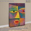 Canvas print Face abstract, side