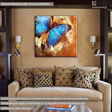 Πίνακας σε καμβά Πεταλούδα, Butterfly artistic