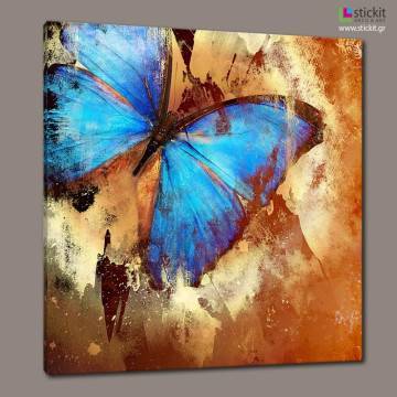Πίνακας σε καμβά Πεταλούδα, Butterfly artistic 2