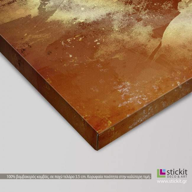 Canvas print Butterfly artistic, detail