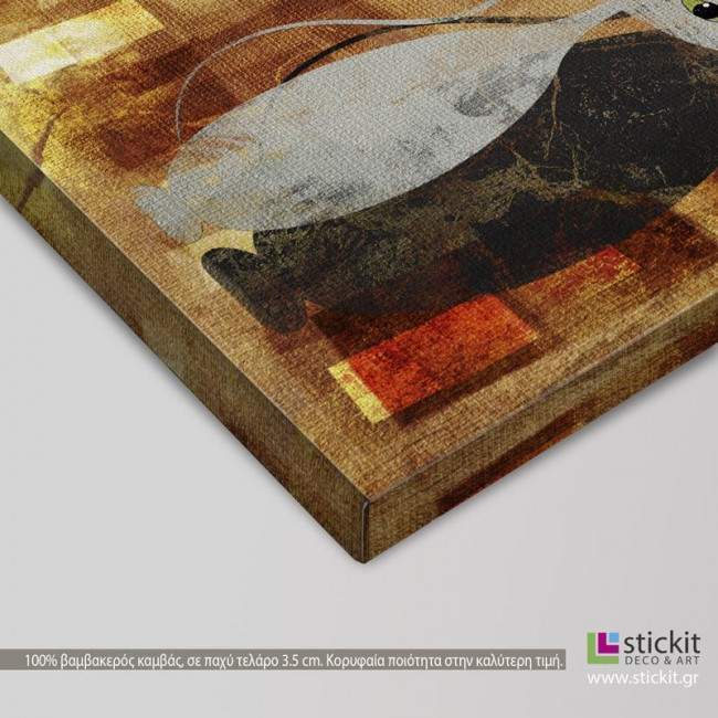 Canvas print The cats rectangle, detail