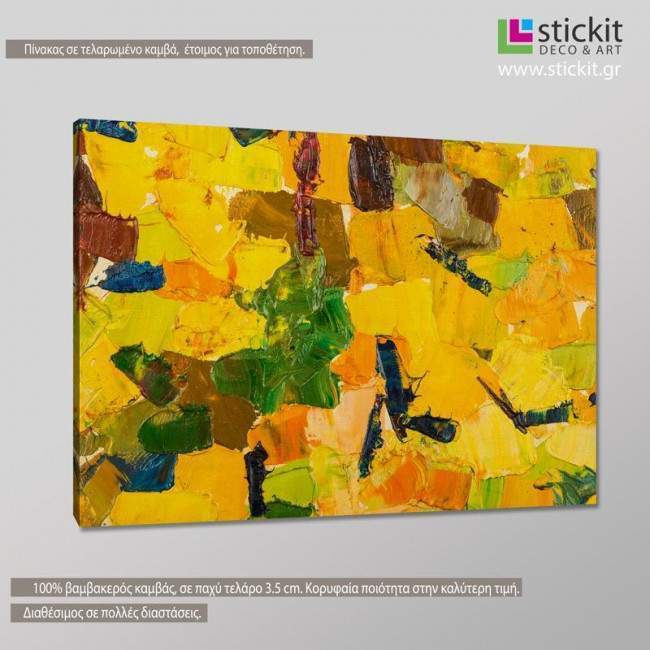 Canvas print Abstract patterns, side