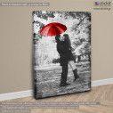 Canvas print Couple hug, side
