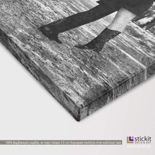 Canvas print Couple hug, detail