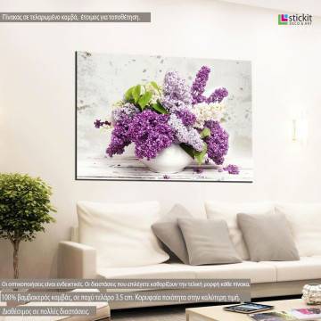 Canvas print Bunch of lilac