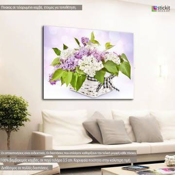 Canvas print Lilac flowers