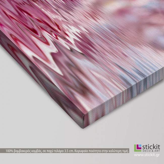 Canvas print Spring apple flowers, detail