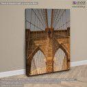Brooklyn Bridge close up, πίνακας σε καμβά, κοντινό